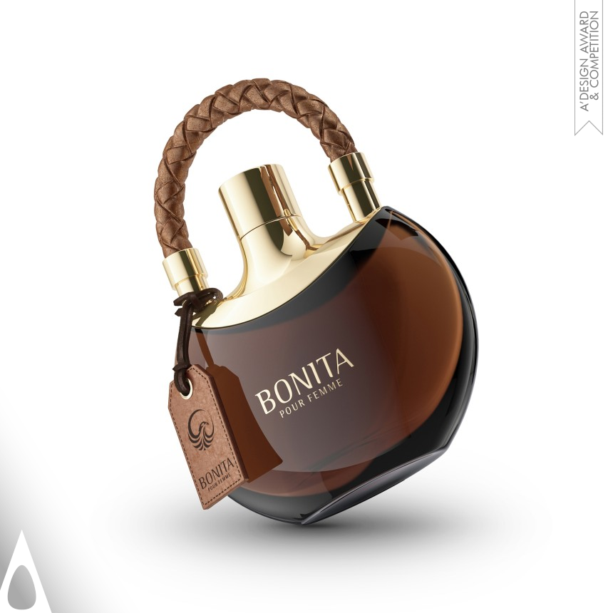 Platinum Packaging Design Award Winner 2020 Bonita Pour Femme Perfume Packaging and Structure Design 