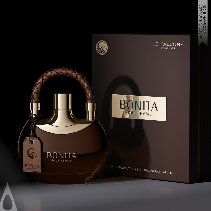 Vishal Vora's Bonita Pour Femme Perfume Packaging and Structure Design