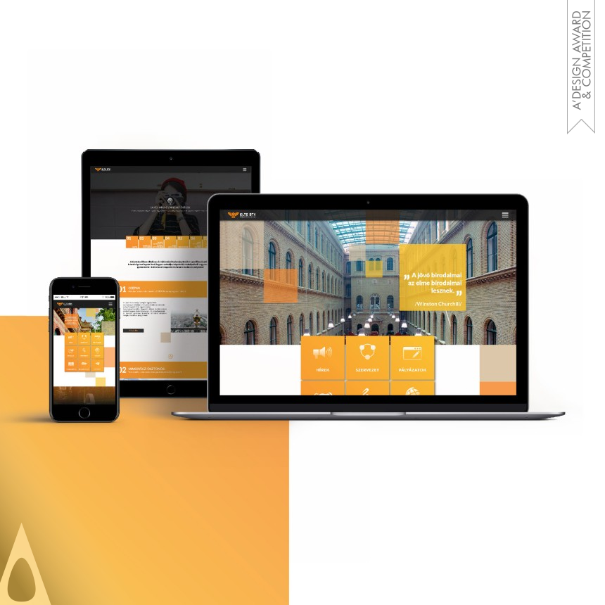 Elte Btk Hok - Silver Website and Web Design Award Winner