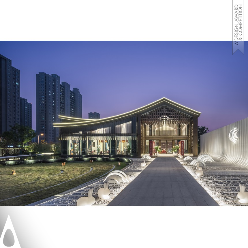 Tengyuan Design's Yuzhou Langting Mansion Exhibition Center