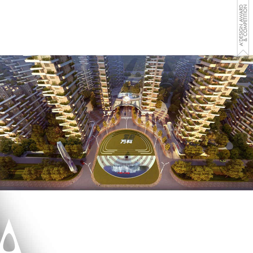 Bronze Architecture, Building and Structure Design Award Winner 2020 Vanke Fengxi Linquan  Residential Area 