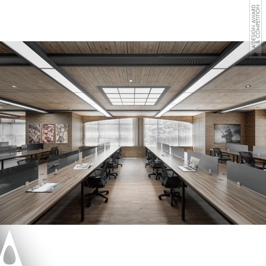 Silver Interior Space and Exhibition Design Award Winner 2020 Realm of Transition Office 