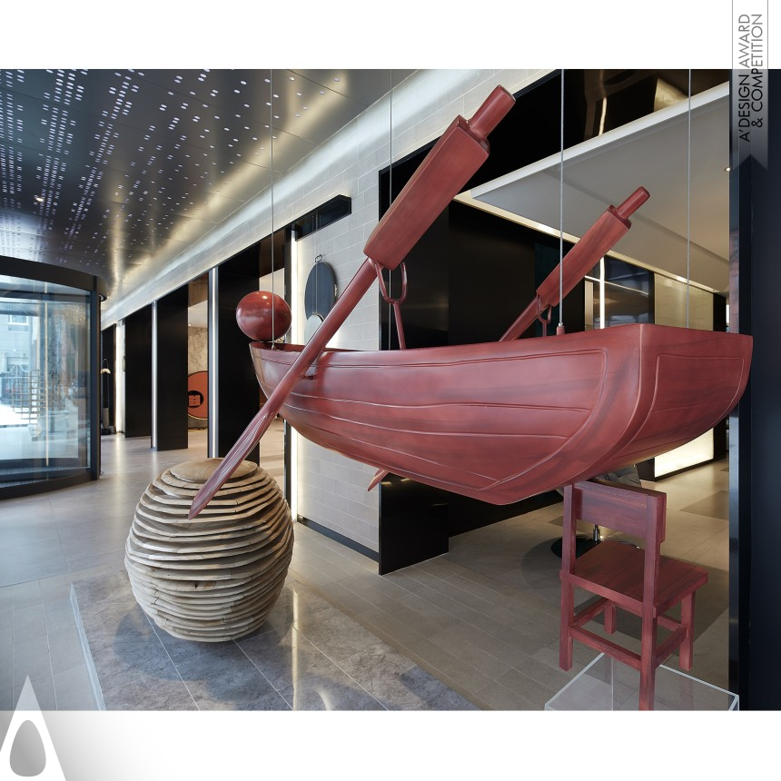 Iron Interior Space and Exhibition Design Award Winner 2020 Time Newborn Hotel 