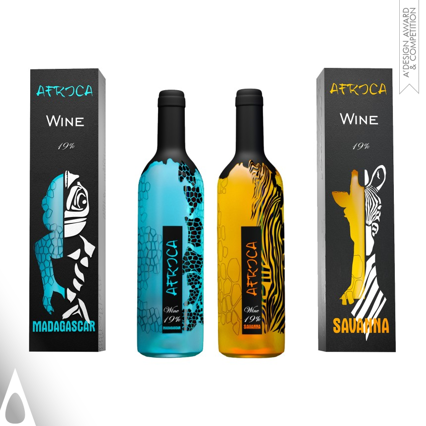 Wine Africa designed by Oksana Kashkovskaya