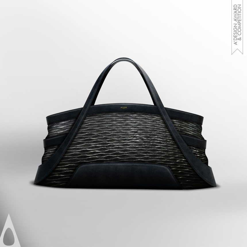 Silver Fashion and Travel Accessories Design Award Winner 2020 Topographic Tote Tote Bag 