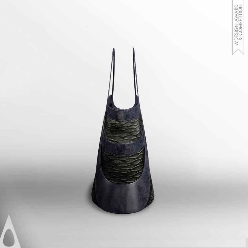 Topographic Tote designed by Ho Kuan Teck