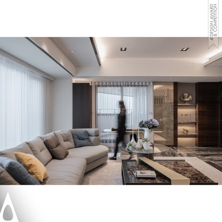 Iron Interior Space and Exhibition Design Award Winner 2020 Aesthetic Content Residential Apartment 