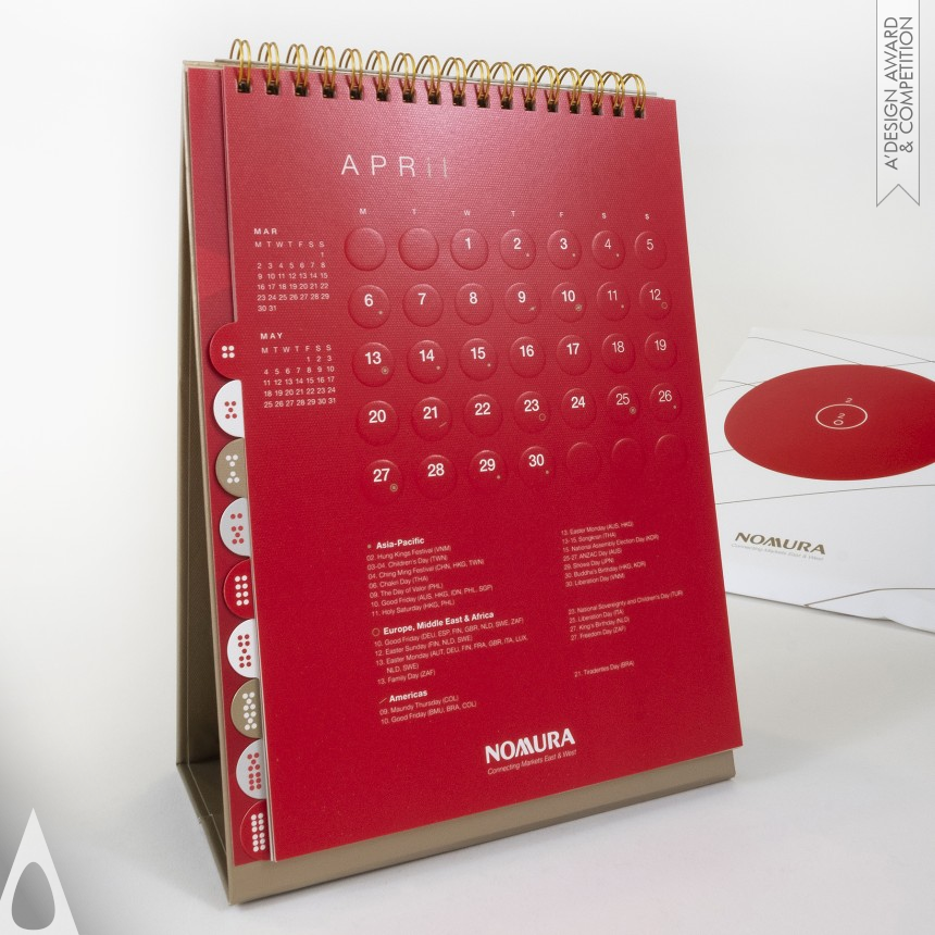 Caxton Chung's DOT Desktop Calendar