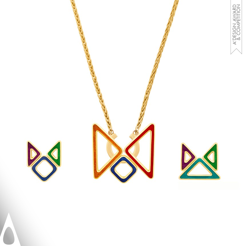 Tangram - Bronze Jewelry Design Award Winner