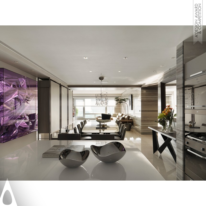 Bronze Interior Space and Exhibition Design Award Winner 2020 Home to Modern Art Residential Apartment 