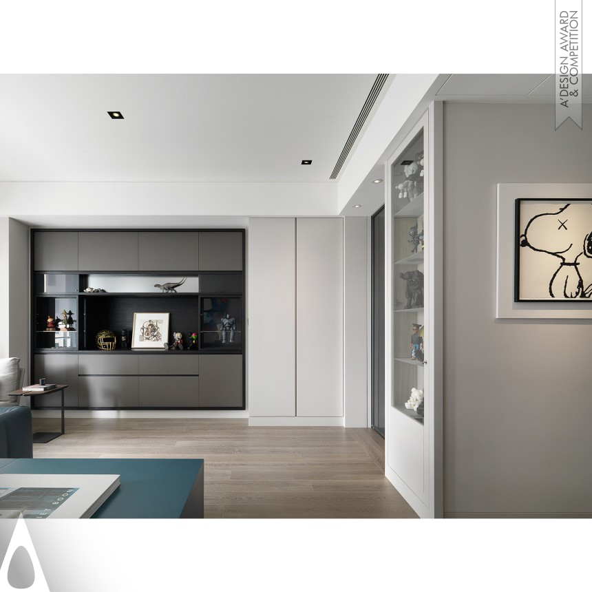 Mick Space Interior  Design's Home to Modern Art Residential Apartment