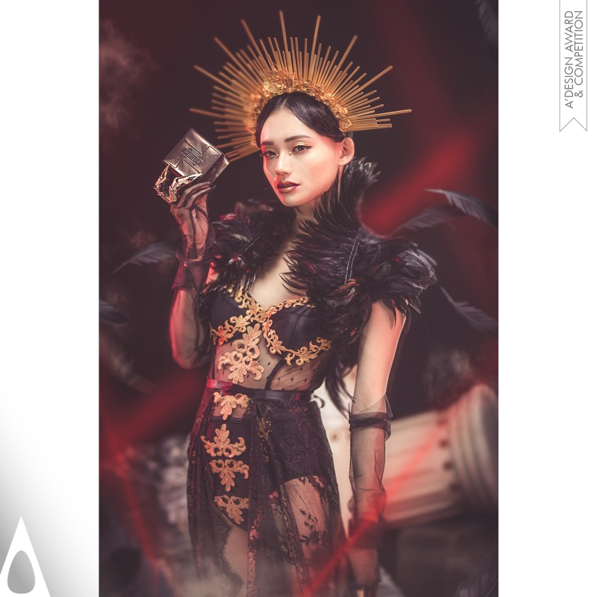 Silver Photography and Photo Manipulation Design Award Winner 2020 Queen Turmeric Brand Design 