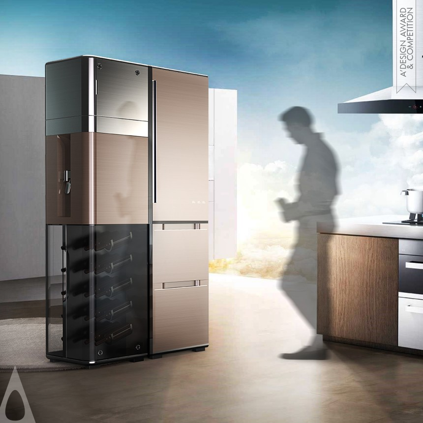 LAFA Industrial Design College's Polyhedral Refrigerator