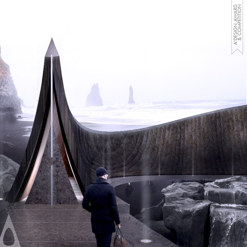 Golden Architecture, Building and Structure Design Award Winner 2020 Coast Whale Chapel 