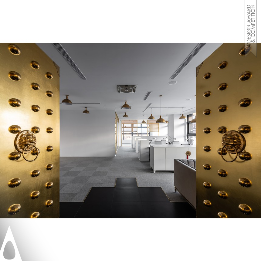 Iron Interior Space and Exhibition Design Award Winner 2020 Tai Quan Palace Office Space 