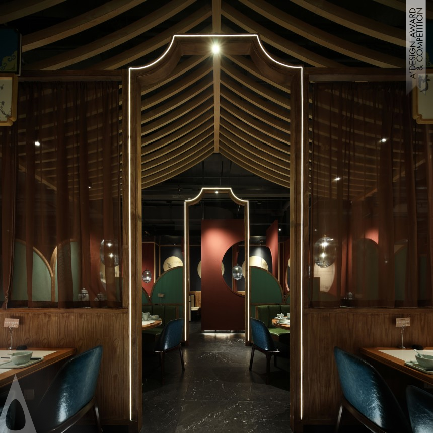 Silver Interior Space and Exhibition Design Award Winner 2020 Jinxiu Restaurant 