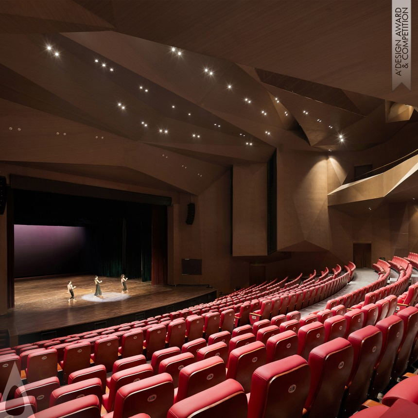 Grand Theatre of Sanshui - Golden Interior Space and Exhibition Design Award Winner