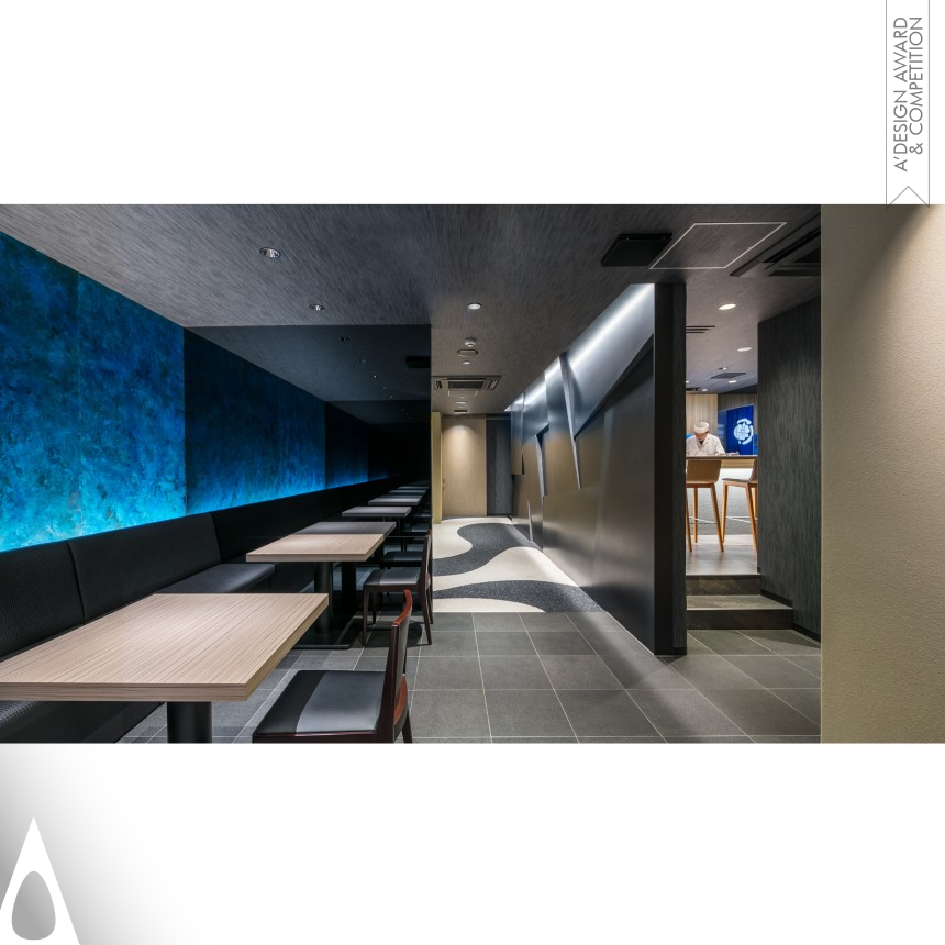 Moritomi Japanese Cuisine - Silver Interior Space and Exhibition Design Award Winner