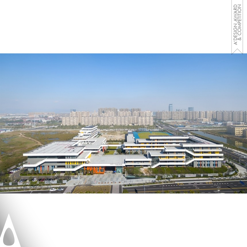 Bronze Architecture, Building and Structure Design Award Winner 2020 Ningbo Hanvos School Education Building 