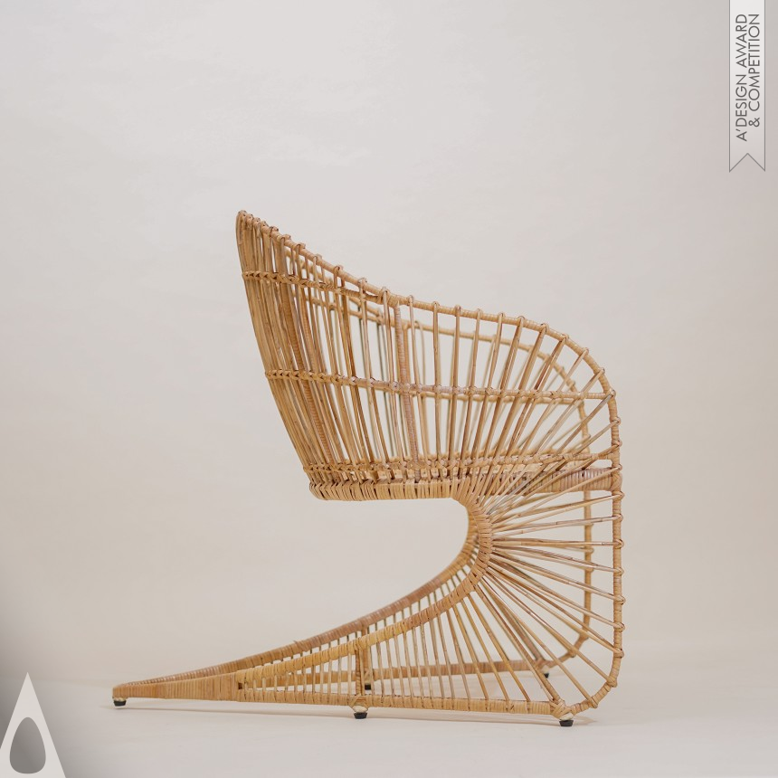 Silver Furniture Design Award Winner 2020 Haleiwa Chair 