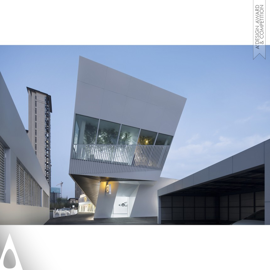 Iron Architecture, Building and Structure Design Award Winner 2020 Lamborghini Exhibition Center Exhibition Center 