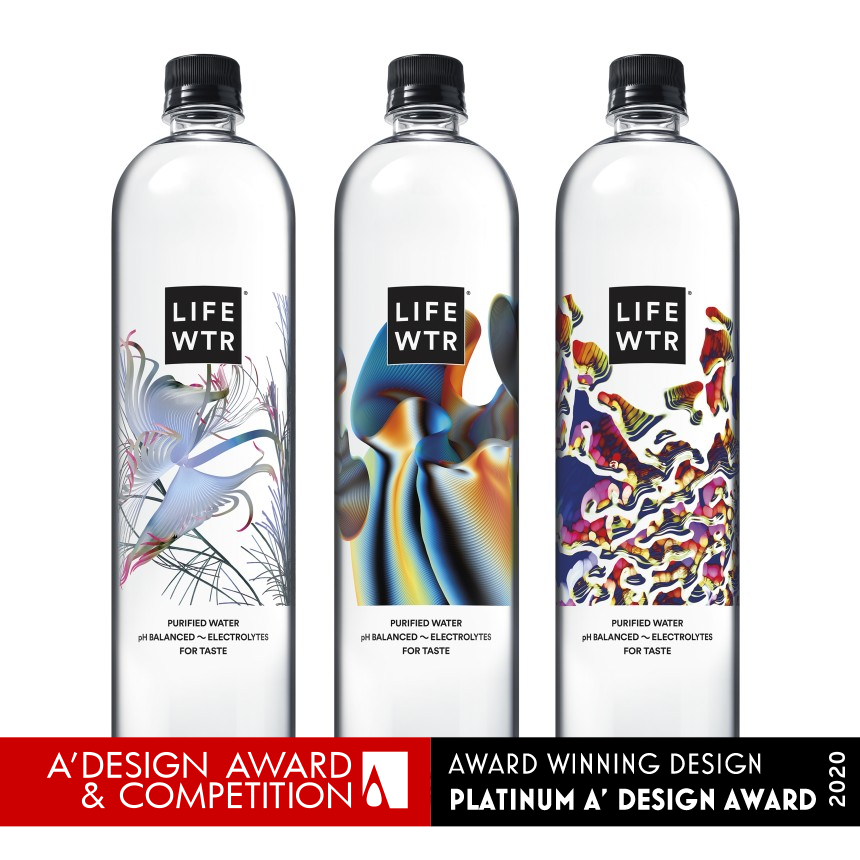 Lifewtr Series 7: Art through Technology Packaging