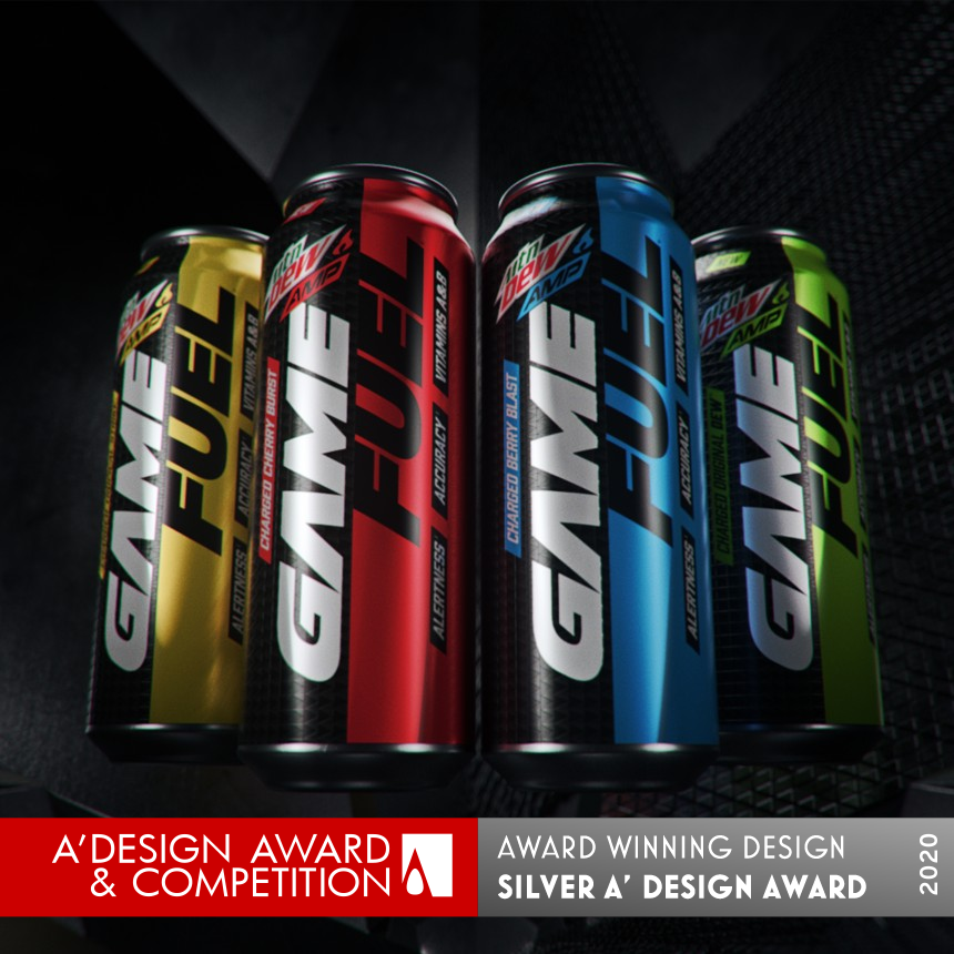 Mtn Dew AMP Game Fuel Launch Packaging