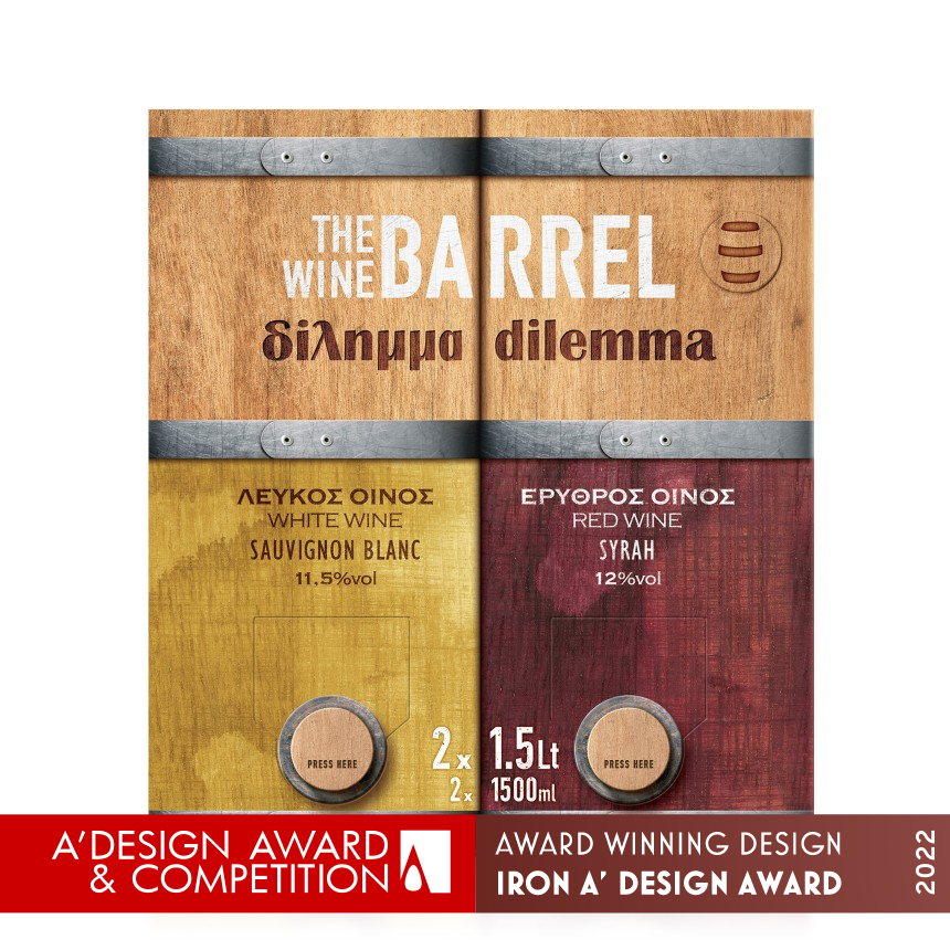 The Wine Barrel Dilemma Packaging 