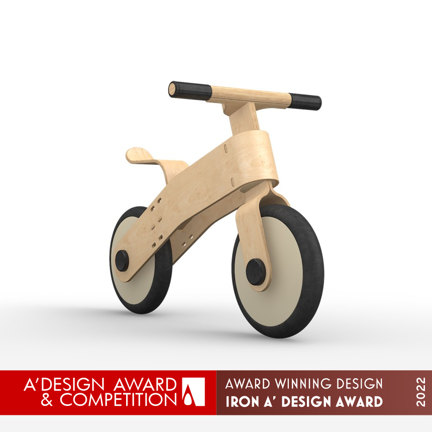 Choppy Wooden Balance Bike for Kids