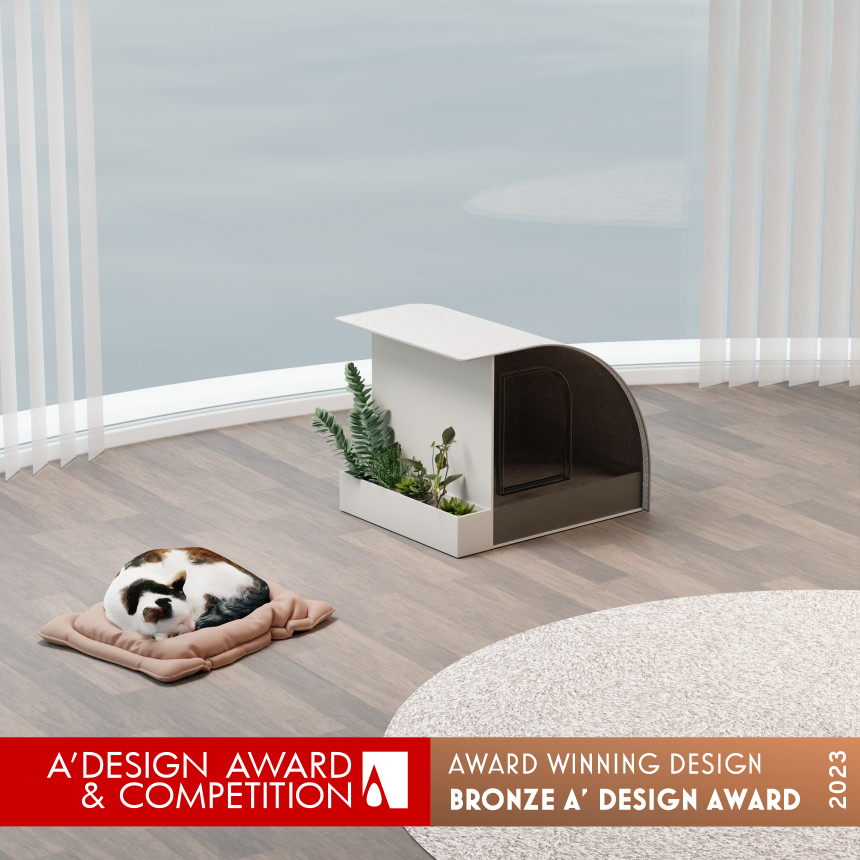 Ocean View Cat Litter Box