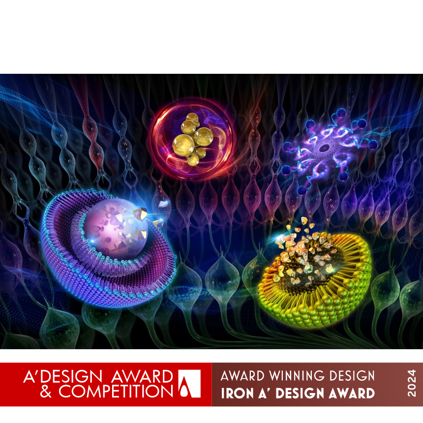 Ocular Nanotechnology Magazine Cover Illustration