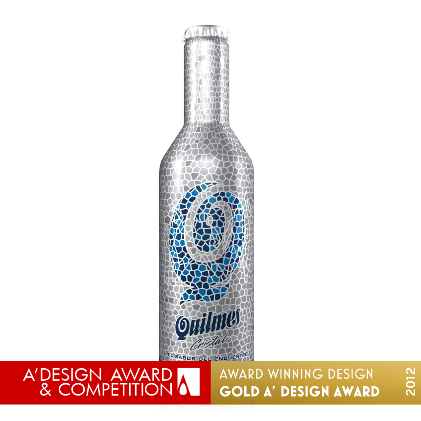 Quilmes Metal Bottle Beer packaging design