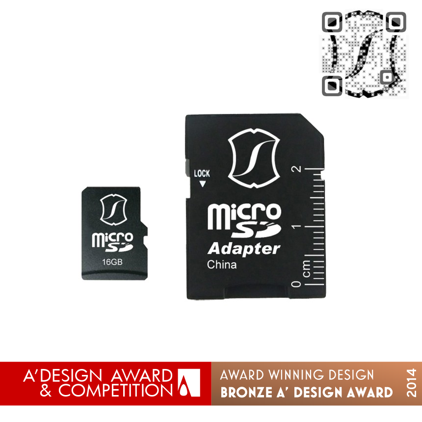 MicroSDHC Plus One memory storage device