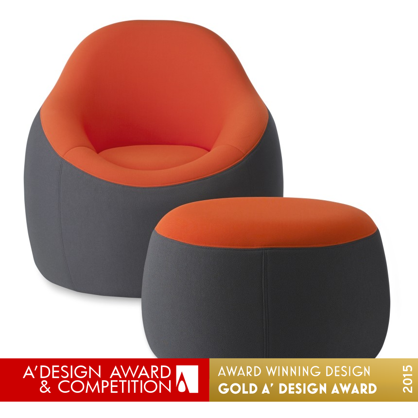 OMO Modern Chair and Ottoman