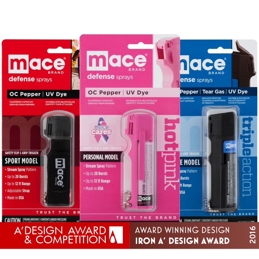 2016 Overhaul Pepper Spray Packaging