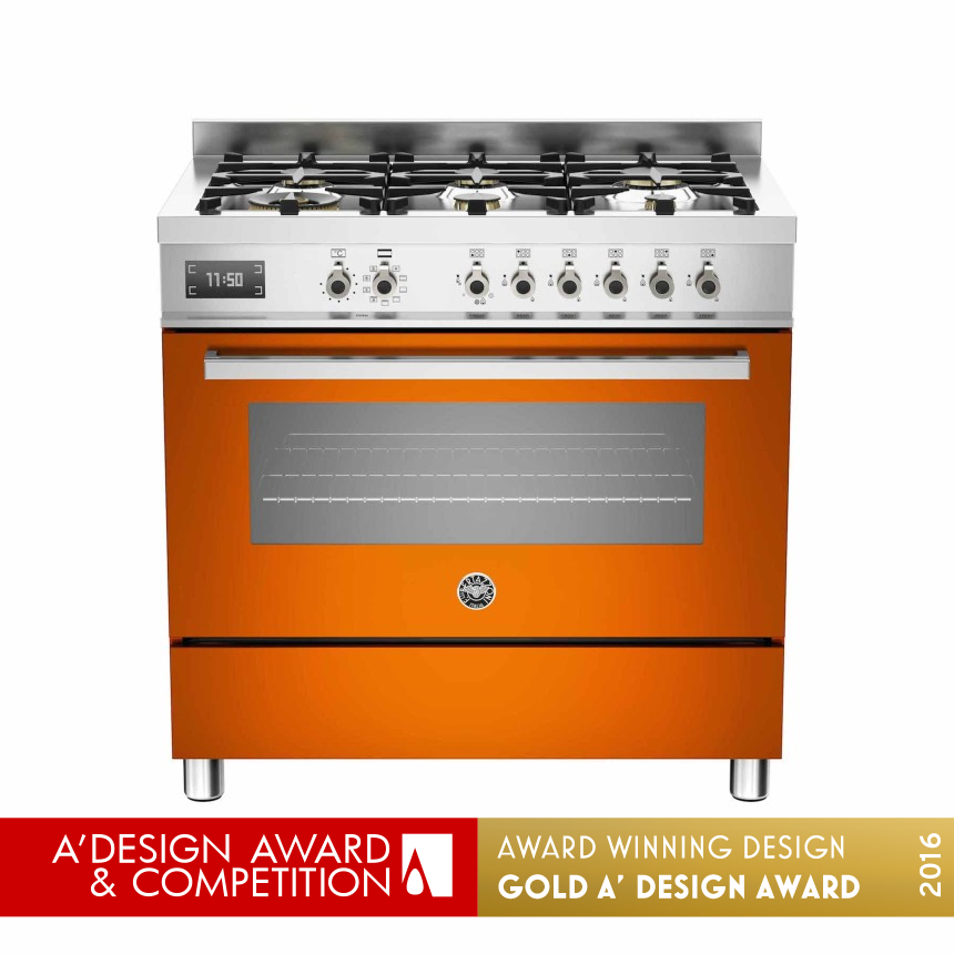 PRO90 6 MFE S AR Arancio Freestanding cooker 