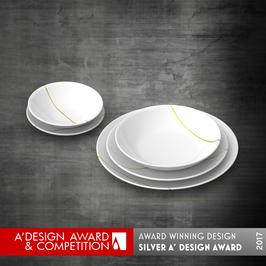 Kintsugi tableware set