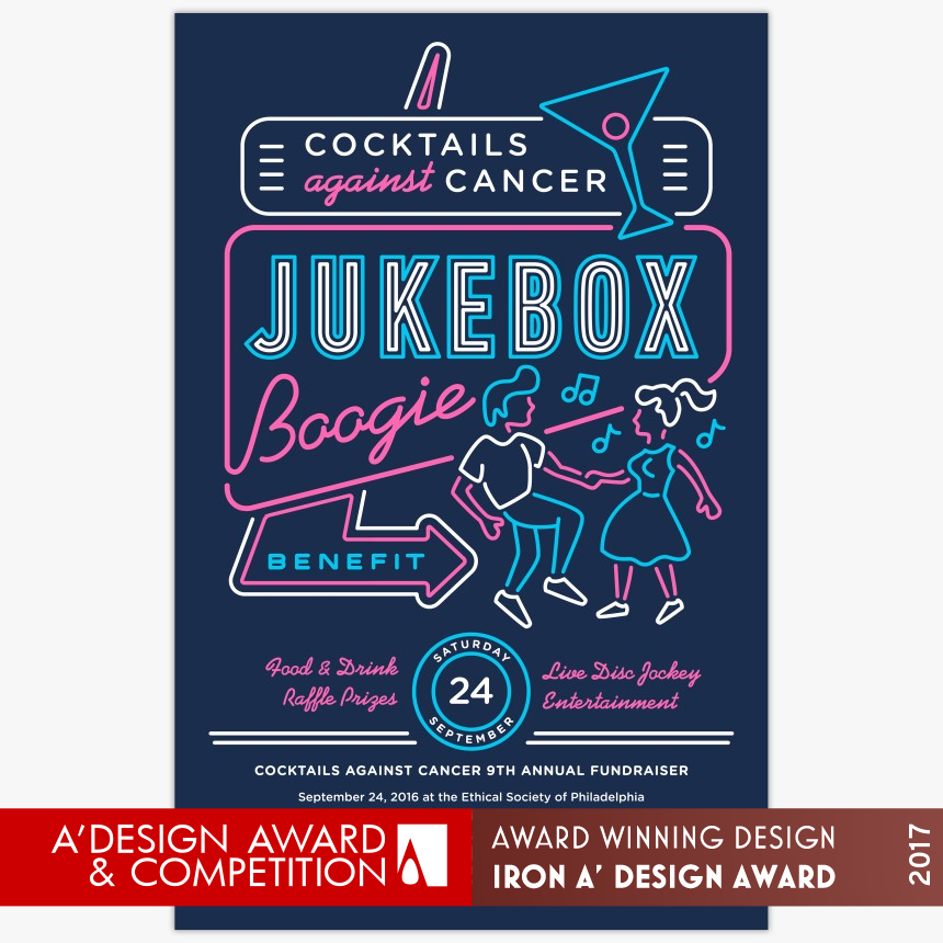 Jukebox Boogie Fundraiser Poster