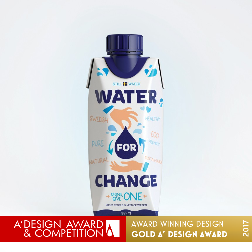 Water For Change Packaging