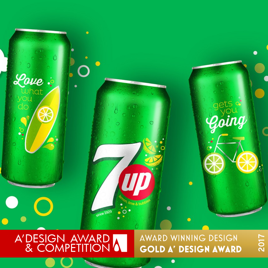 7up Sip Up Summer Series Limited Edition Aluminum Cans