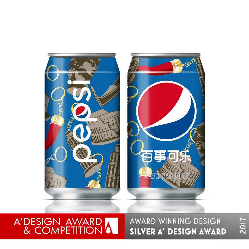 Pepsi x Italian Design Icons Can graphics