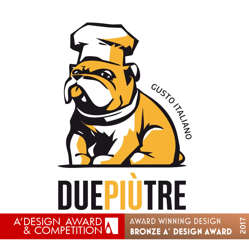 DuePiuTre – Piu che Hamburger Visual Identity