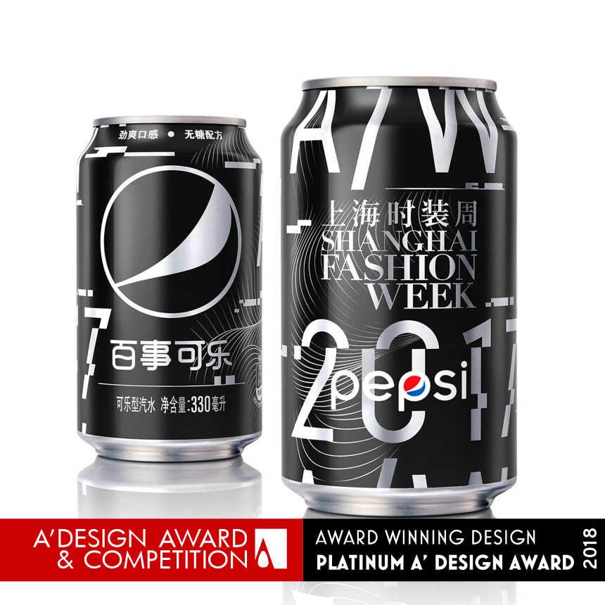 Pepsi x Shanghai Fashion Week A/W 2017 Limited Edition Cans