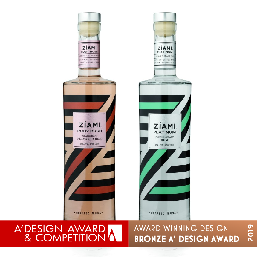 Zíami Rum Packaging