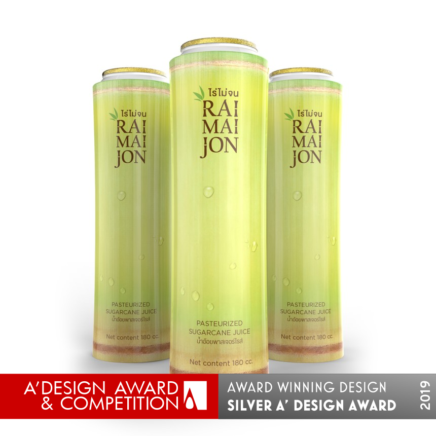 Raimaijon Pasteurized Sugarcane Juice Packaging Design