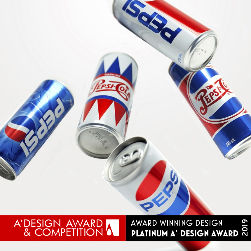 Pepsi Generations Beverage Packaging