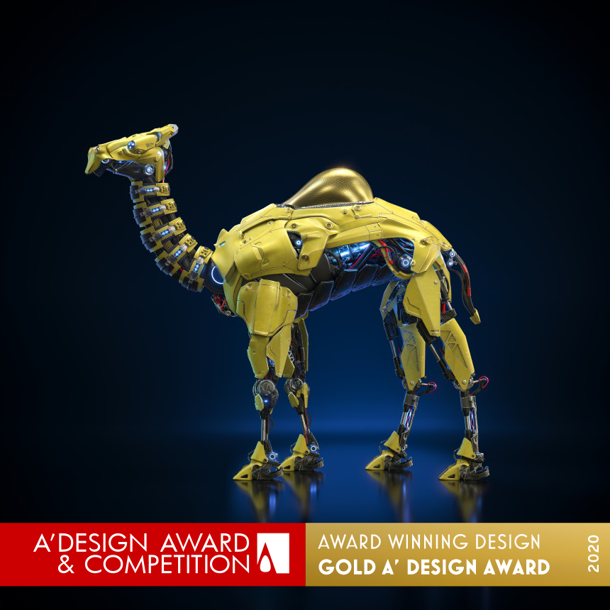 Camel Robot Digital Art