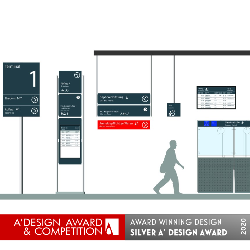 Airport Bremen Wayfinding System