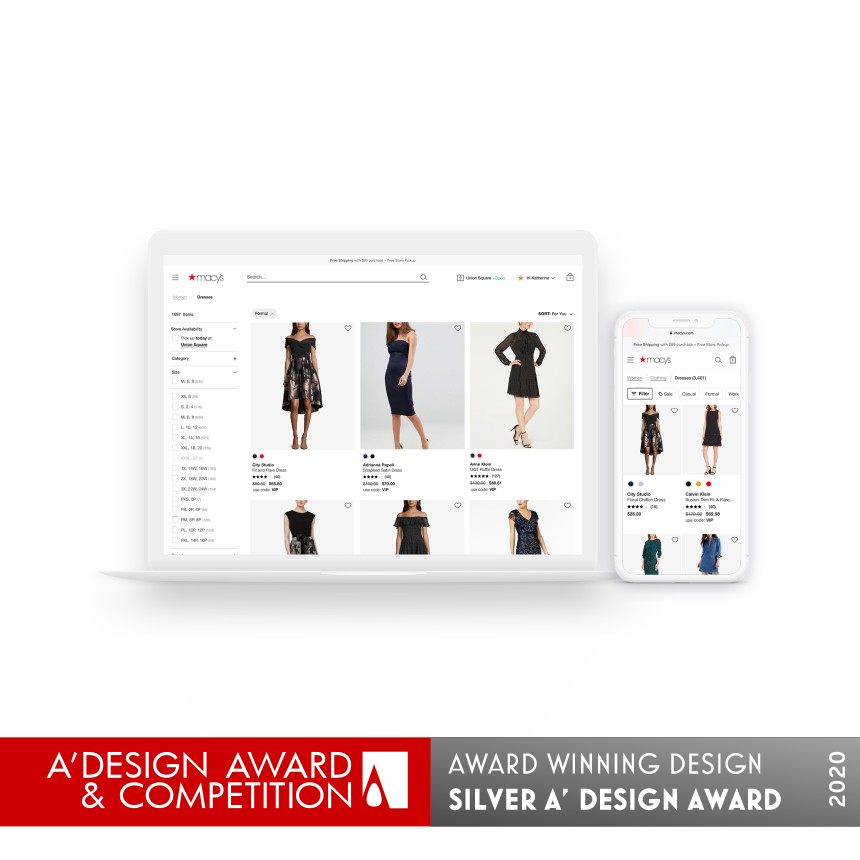 Macys Website Redesign