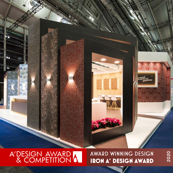 Spatial Illusion Exhibition Stand by Viktor Bilak Iron Interior Space and Exhibition Design Award Winner 2020 